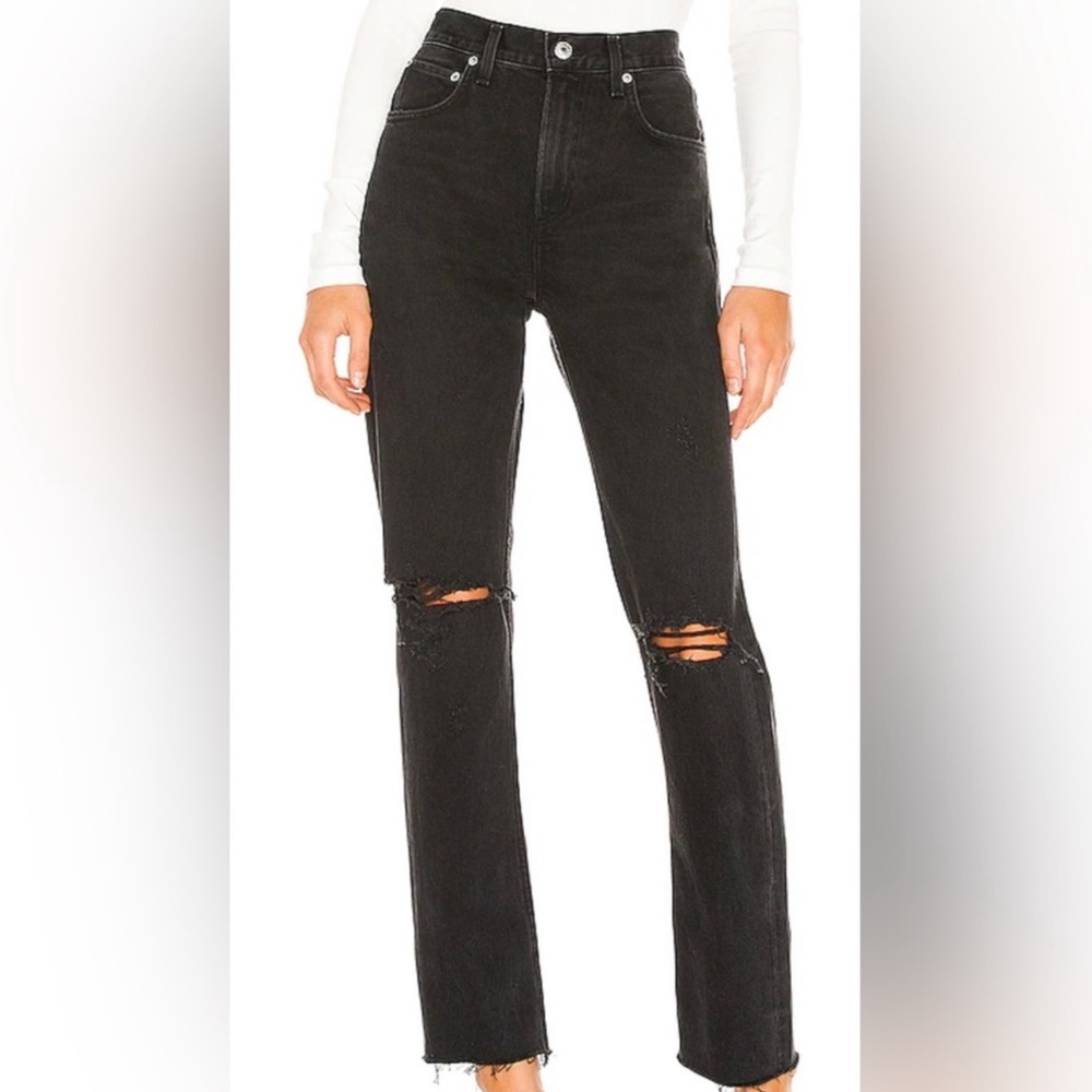 AGOLDE Cherie High Rise Straight Jeans